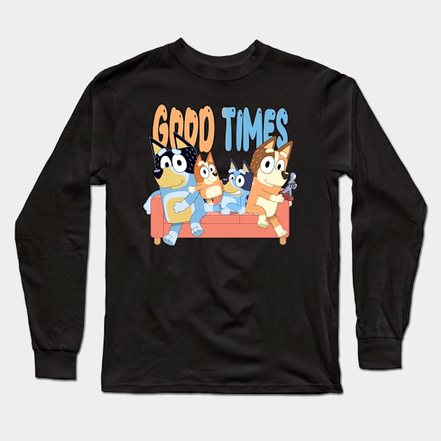 Good Times Style Long Sleeve T-Shirt by sikecilbandel